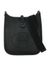 Evelyne 16 In Noire Togo Leather, front view